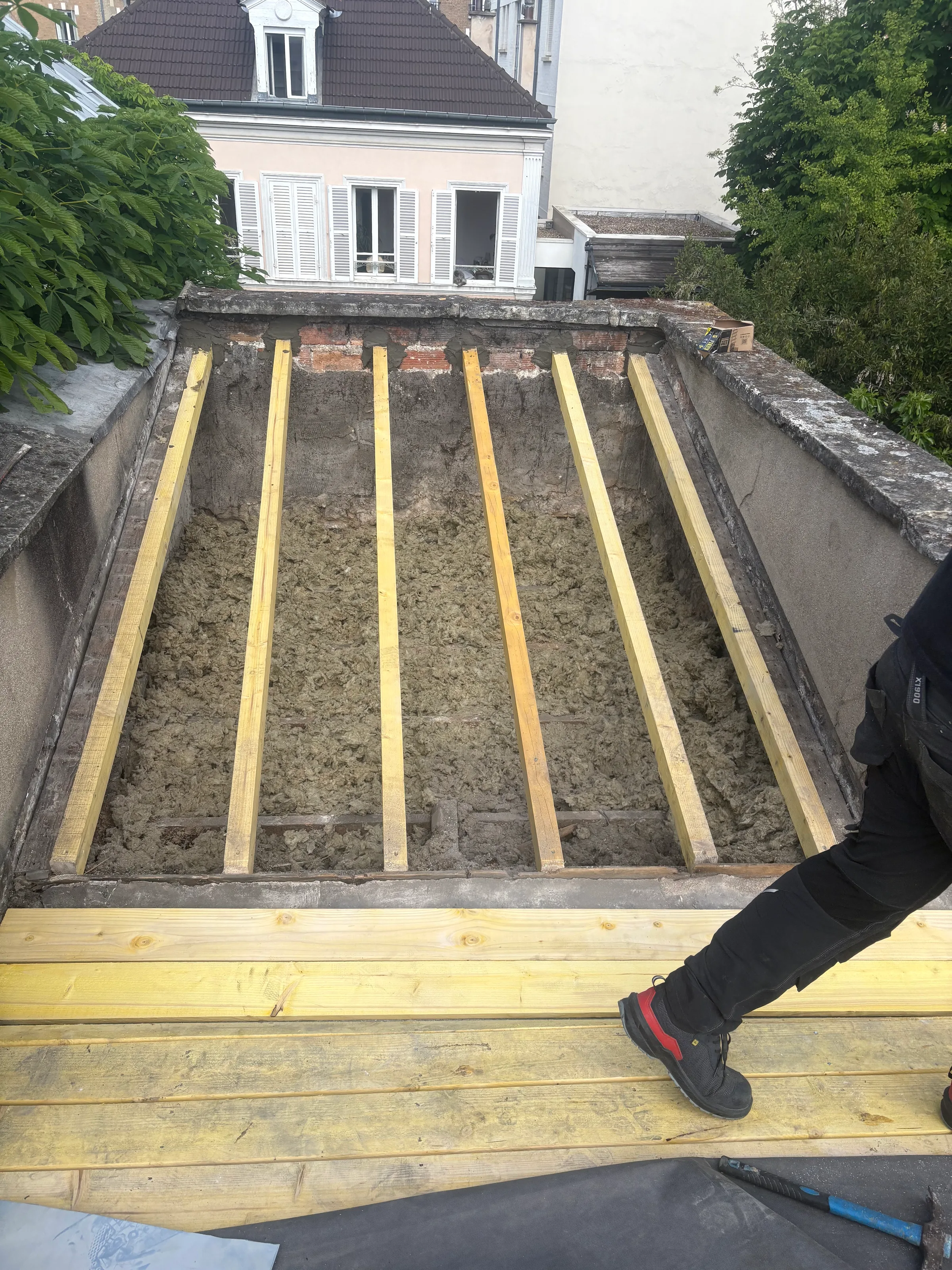 Chantier couverture terminé Suresnes